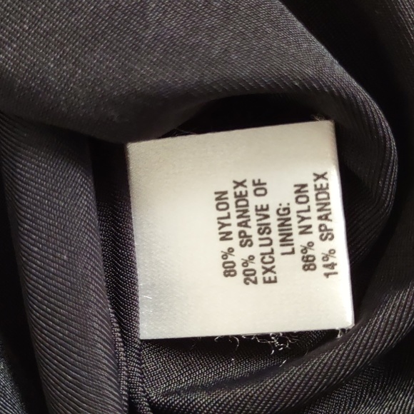 Loeffler Randall Size Large Petal One Shoulder Black Swimsuit - Picture 14 of 14